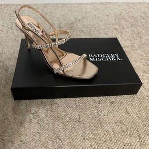 Badgley Mischka Zane Open Toed Sandals 7.5